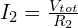 I_2=\frac{V_{tot}}{R_2}