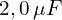 2,0\,\mu F