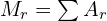 M_{r}=\sum A_{r}