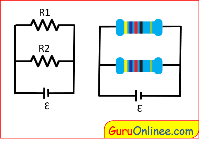 rangkaian paralel resistor