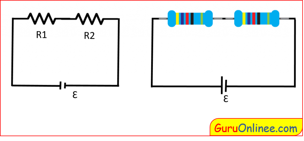 rangkaian seri resistor