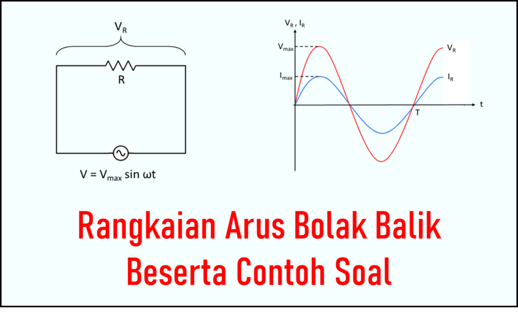 rangkaian arus bolak balik dan contoh soal 1