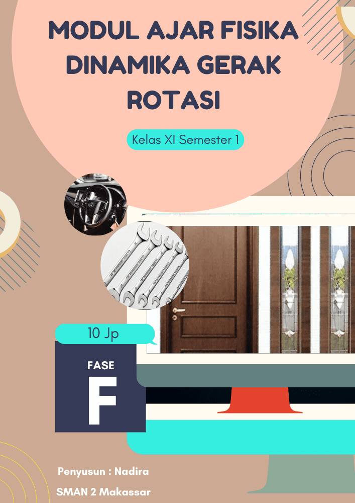 modul ajar fisika dinamika gerak rotasi